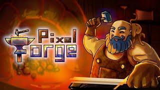 Pixel Forge - Cozy Pixel Crafting Gameplay!