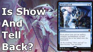 FOUR SHOW AND TELL IN THE TOP 16?!  Sneak and Show (Legacy MTG)