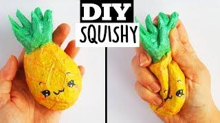 DIY ANANAS SQUISHY - Hoe maak je zelf een kawaii squishy? Slow Rising 