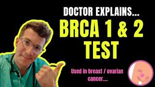 Doctor explains BRCA1 & BRCA2 genetic testing for inherited breast and ovarian cancer...