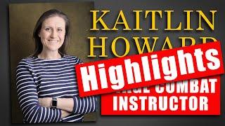 Kaitlin Howard Stage Combat Instructor, highlights video.