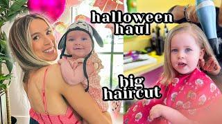 WHY WAS I NERVOUS?! big haircut + cutest halloween haul ever  weekend vlog part 1 leighannsays