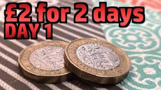 2 Pounds, 2 Days, (6 Meals) *Day 1* - Limited Budget Food Challenge