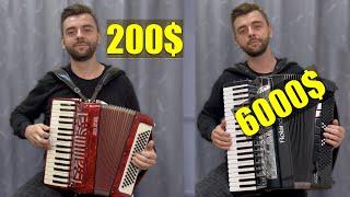 Can You Hear the Difference Between Cheap and Expensive Piano Accordions?