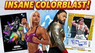 I PULLED A  COLORBLAST! 2024 Panini Prizm WWE Undercard Box Review!