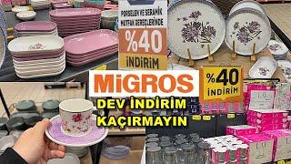 MİGROS'DA TÜM ZÜCCACİYE ÜRÜNLERİNDE %40 İNDİRİM️/ŞOK OLACAKSINIZ/BU İNDİRİM KAÇMAZ ÇEYİZ ALIŞVERİŞİ