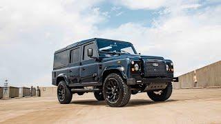 Fully RESTORED Land Rover DEFENDER 110 with GM LS3 V8 430 HP | ECD Auto Design