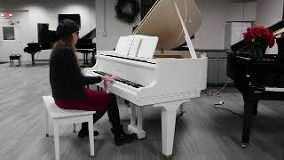 Kawai White Baby Grand GE- 1 with QRS Player!