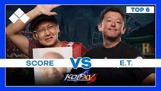 Evo 2024: THE KING OF FIGHTERS XV Losers Quarterfinals | SCORE vs E.T.