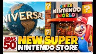 JAWS 50th Anniversary & Super Nintendo Store Opening at Universal Studios Orlando!”