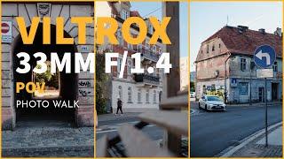 Viltrox 33mm f1.4 Better Than Fujifilm Lenses!? POV Photo Walk Test