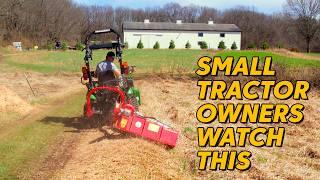 DITCH BANK FLAIL MOWERS FOR SMALL TRACTORS!