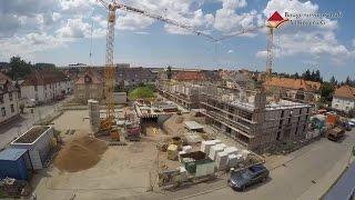 Baustelle Warenburgareal im August 2015 / Baugenossenschaft Villingen eG