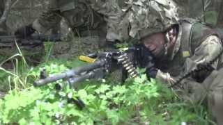 NATO Army Multinational Land Forces Military Exercises Video