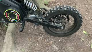 Hub motor on a electric dirt bike?