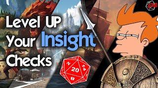 Level UP your Insight Check in D&D: Tips for new DMs