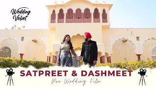 Satpreet & Dashmeet | Pre Wedding Film Heritage Retreat, Jaipur | Wedding Velvet