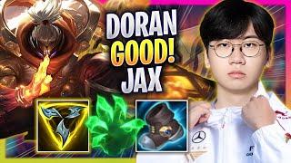 T1 DORAN IS SO GOOD WITH JAX! - T1 Doran Plays Jax TOP vs Rumble! | Season 2024