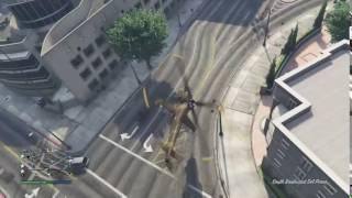 Grand Theft Auto V acrobatic landing