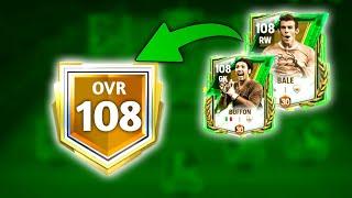 Finally 108 OVR!! We Got 108 Bale, Buffon, Hazard, Stam - Best Team Upgrade Ever In FC Mobile 25