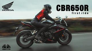 Challenging First Ride  On Honda CBR650R  With E-Clutch