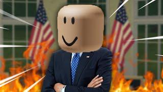 I RAN FOR ROBLOX PRESIDENT