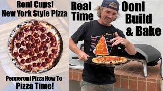 [Ooni Koda 16] Roni Cups How To | New York Style Pizza w/ Pepperoni Cups #RoniCups