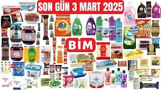 BİM EKSTRA İNDİRİMLER | SON GÜN 3 MART 2025 | TEMİZLİK GIDA | BİM AKTÜEL ÜRÜNLER