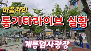 마음자리 통기타라이브 실황 (계룡엄사광장)