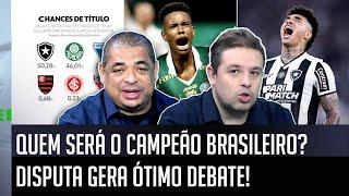 "EU NÃO ACREDITO NISSO! Pra mim, o CAMPEÃO BRASILEIRO será..." Palmeiras e Botafogo FERVEM DEBATE!