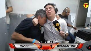 BRUNO CANTARELLI VAI ÀS LÁGRIMAS EM NARRAÇÃO DE GOL SALVADOR DE SERGINHO PARA O VASCO!