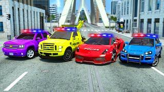 Meet New Police Cars Sergeant Lucas - Wheel City Heroes (WCH) - cartoons for children