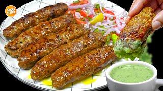 Restaurant Style Seekh Kabab Recipe,Soft and Juicy Kabab Recipe,New Recipes by Samina Food Story