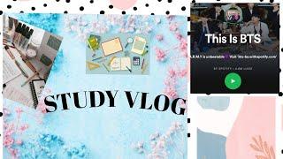 STUDY VLOG 7TH GRADER | STUDYTEOCITY