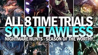 Solo All 8 Nightmare Hunt Time Trials in Season of the Worthy [Destiny 2]