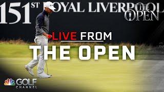 Brian Harman 'gritty' in Round 3, holds 5-stroke Open lead | Live From The Open | Golf Channel