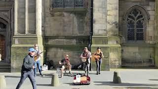 The Auld Reekie String Band - Unforgettable Live Street Performance in Edinburgh #Scotland #NoFilter