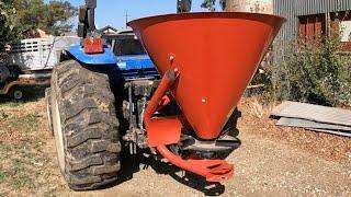 I Bought a Tractor Supply 3 Point Spreader!   The Good, The Bad, and What I’m Doing With It