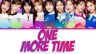 TWICE (トゥワイス) One More Time Color Coded Lyrics (Kan/Rom/Eng)