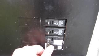 How to reset a GFCI breaker