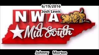 Josh Lewis vs Johnny Morton NWA Mid South 6/19/2016