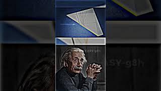 Folding paper to create a parabolic curve.