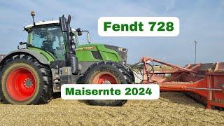 Let's Drive | Fendt 728 ONE | Silowalzen | Maisernte 2024