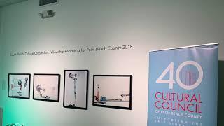 Palm Beach County Cultural Council Nov2018 exclusive event, contemporary art exhibitions, by@917Arts