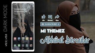 NEW THEME | AKHWAT BERCADAR MIUI THEME DARKMODE FOR V12 V13