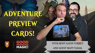 Baldur's Gate Preview Cards! The Return of ADVENTURE! | Magic the Gathering Commander Legends MTG