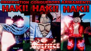 Becoming The King Of HAKI In Roblox A One Piece Game... Here's What Happened!