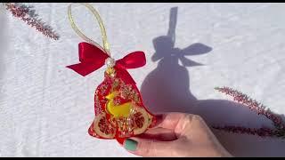 Crafting a Beautiful Bell-Shaped Christmas Ornament with Artline Epoxy Resin | Step-by-Step Process