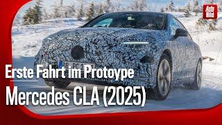 E-car with mega range: Mercedes CLA (2025) | first drive in the prototype