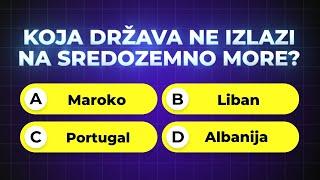 Znaš li odgovore na ovih 20 PITANJA iz GEOGRAFIJE? - TEST OPĆEG ZNANJA